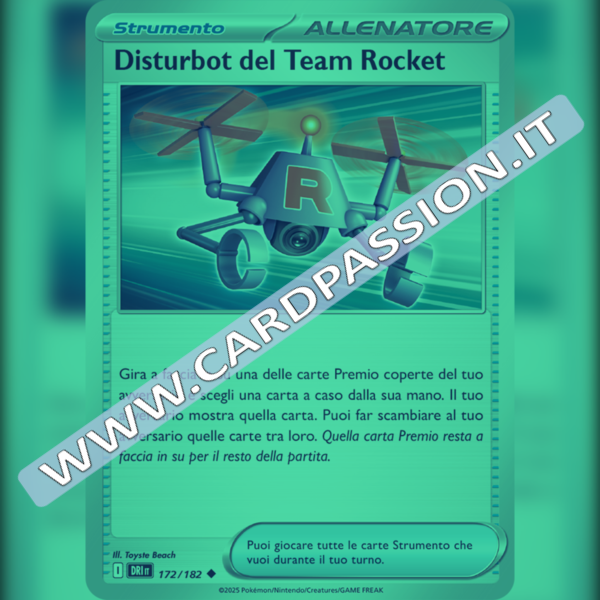 172/182 Disturbot del Team Rocket Reverse | Rivali Predestinati