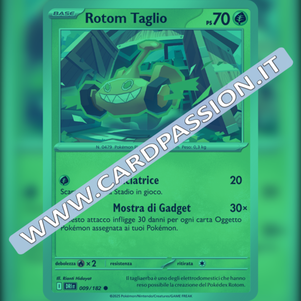 009/182 Rotom Taglio Reverse | Rivali Predestinati