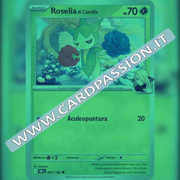 007/182 Roselia di Camilla Reverse | Rivali Predestinati