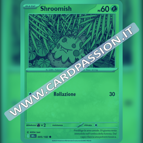 005/182 Shroomish Reverse | Rivali Predestinati