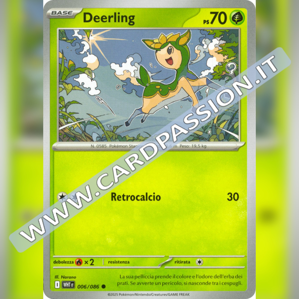 006/086 Deerling | Fuoco Bianco