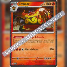 013/086 Emboar Holo | Fuoco Bianco