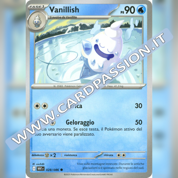 028/086 Vanillish | Fuoco Bianco