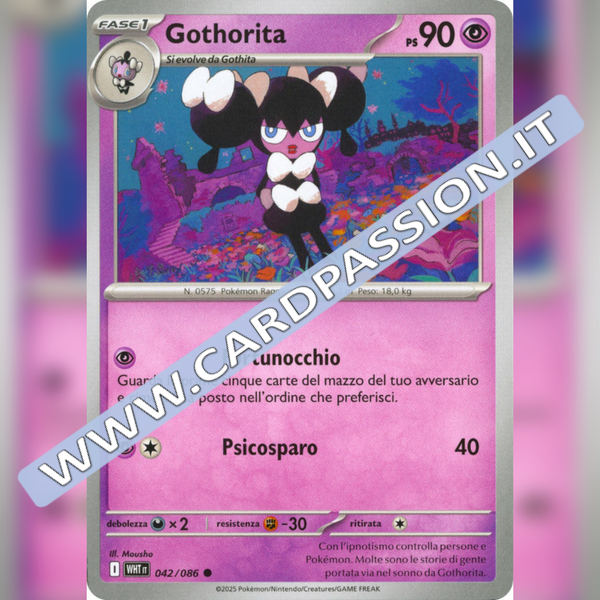 042/086 Gothorita | Fuoco Bianco
