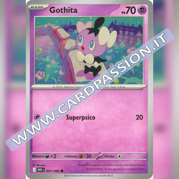 041/086 Gothita | Fuoco Bianco