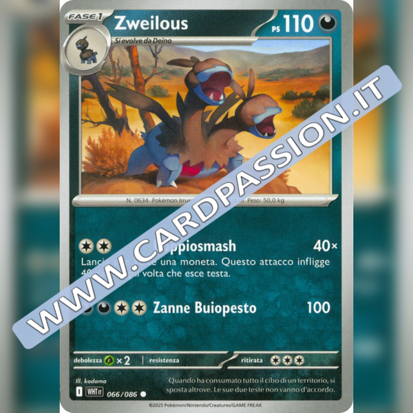 066/086 Zweilous | Fuoco Bianco