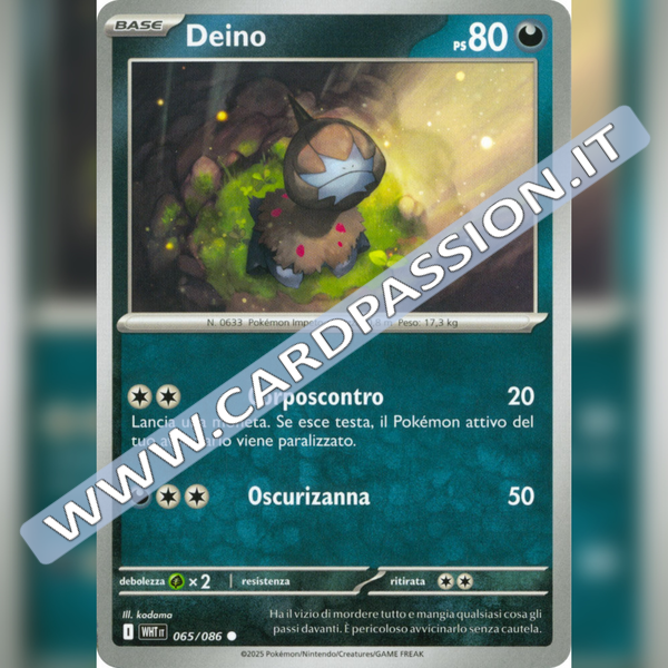 065/086 Deino | Fuoco Bianco