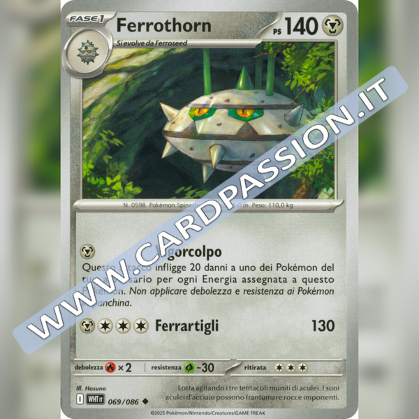 069/086 Ferrothorn | Fuoco Bianco