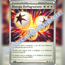 086/086 Energia Deflagrazione | Fuoco Bianco