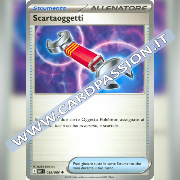 085/086 Scartaoggetti | Fuoco Bianco