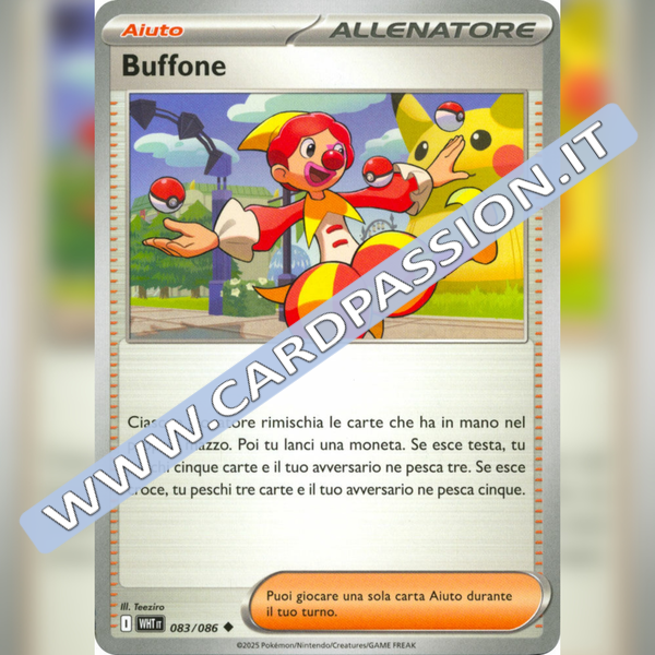 083/086 Buffone | Fuoco Bianco