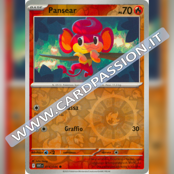 014/086 Pansear Reverse | Fuoco Bianco