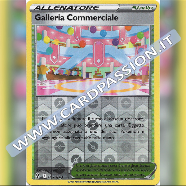 157/203 Galleria Commerciale Reverse | Evoluzioni Eteree - Card Passion