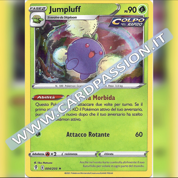 004/203 Jumpluff Holo | Evoluzioni Eteree - Card Passion