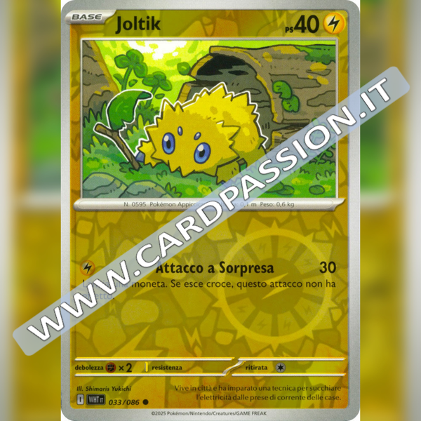 033/086 Joltik Reverse | Fuoco Bianco