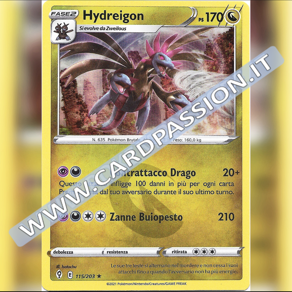 115/203 Hydreigon Holo | Evoluzioni Eteree - Card Passion
