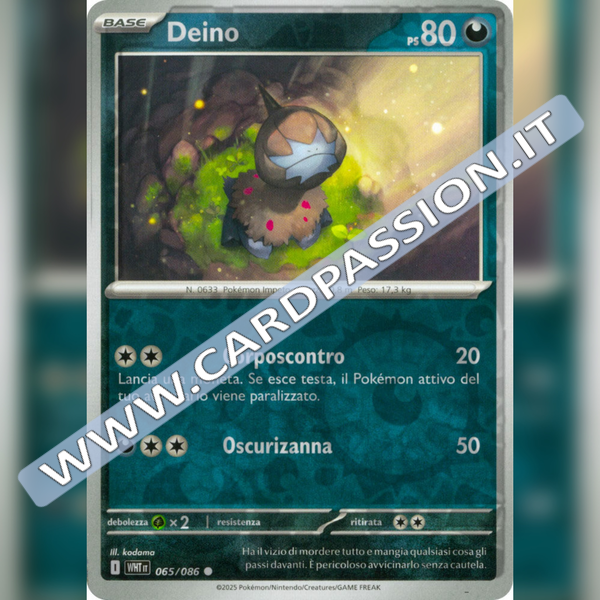 065/086 Deino Reverse | Fuoco Bianco