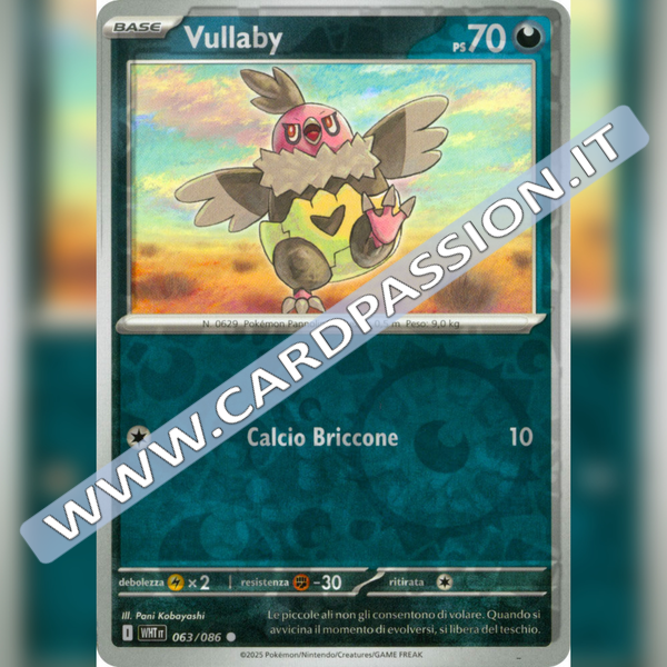 063/086 Vullaby Reverse | Fuoco Bianco