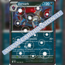 062/086 Zoroark Poke Ball Reverse | Fuoco Bianco