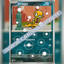 057/086 Scraggy Poke Ball Reverse | Fuoco Bianco