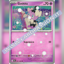 041/086 Gothita Poke Ball Reverse | Fuoco Bianco