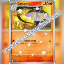 017/086 Lampent Poke Ball Reverse | Fuoco Bianco