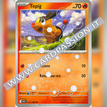 011/086 Tepig Poke Ball Reverse | Fuoco Bianco