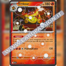 013/086 Emboar Poke Ball Reverse | Fuoco Bianco