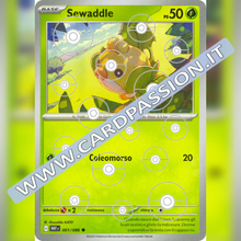 001/086 Sewaddle Poke Ball Reverse | Fuoco Bianco