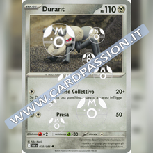 070/086 Durant Master Ball Reverse | Fuoco Bianco