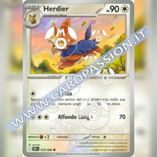 075/086 Herdier Master Ball Reverse | Fuoco Bianco