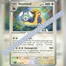 076/086 Stoutland Master Ball Reverse | Fuoco Bianco