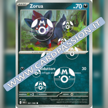 061/086 Zorua Master Ball Reverse | Fuoco Bianco