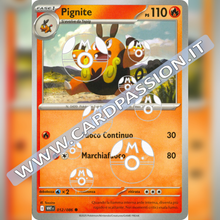 012/086 Pignite Master Ball Reverse | Fuoco Bianco