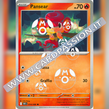 014/086 Pansear Master Ball Reverse | Fuoco Bianco