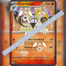 018/086 Chandelure Master Ball Reverse | Fuoco Bianco