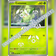 004/086 Cottonee Master Ball Reverse | Fuoco Bianco