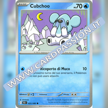025/086 Cubchoo | Luce Nera