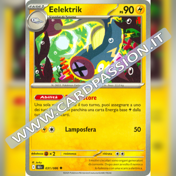 031/086 Eelektrik | Luce Nera