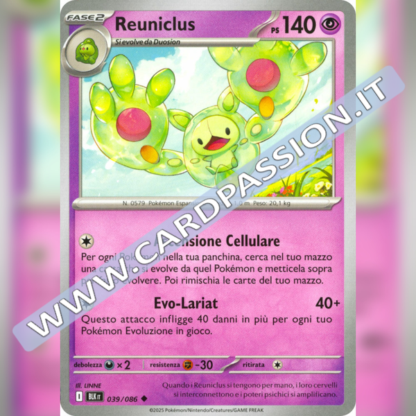 039/086 Reuniclus | Luce Nera