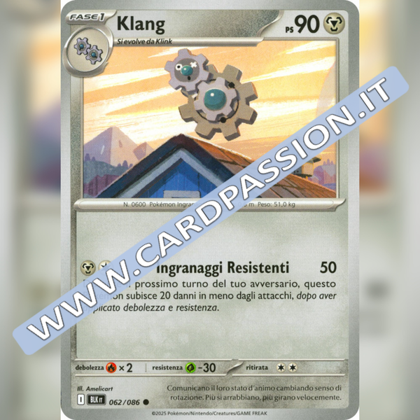 062/086 Klang | Luce Nera