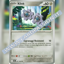 061/086 Klink | Luce Nera