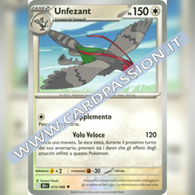 073/086 Unfezant | Luce Nera
