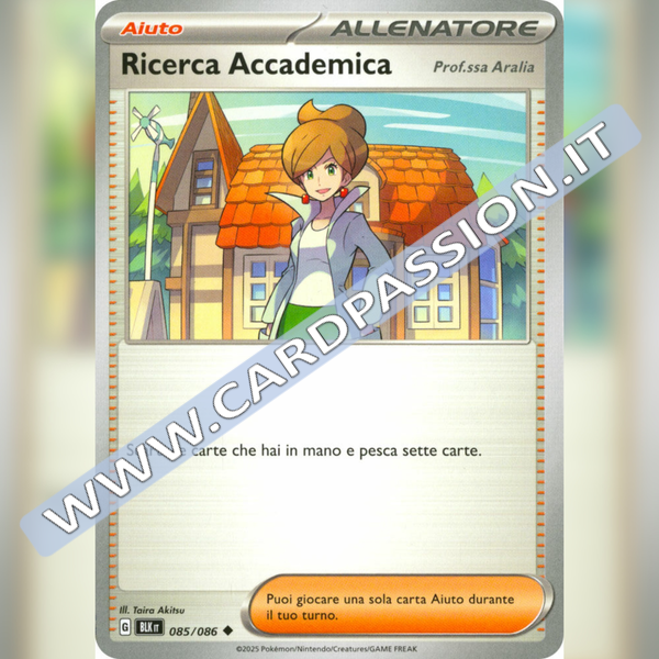 085/086 Ricerca Accademica Prof.ssa Aralia | Luce Nera