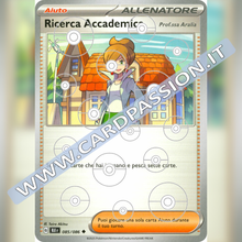 085/086 Ricerca Accademica Prof.ssa Aralia Poke Ball Reverse | Luce Nera