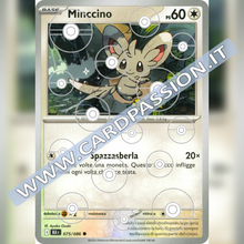 075/086 Minccino Poke Ball Reverse | Luce Nera