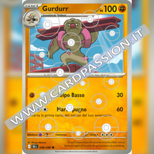 048/086 Gurdurr Poke Ball Reverse | Luce Nera