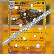 049/086 Conkeldurr Poke Ball Reverse | Luce Nera