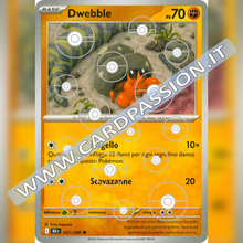 051/086 Dwebble Poke Ball Reverse | Luce Nera