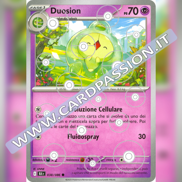 038/086 Duosion Poke Ball Reverse | Luce Nera